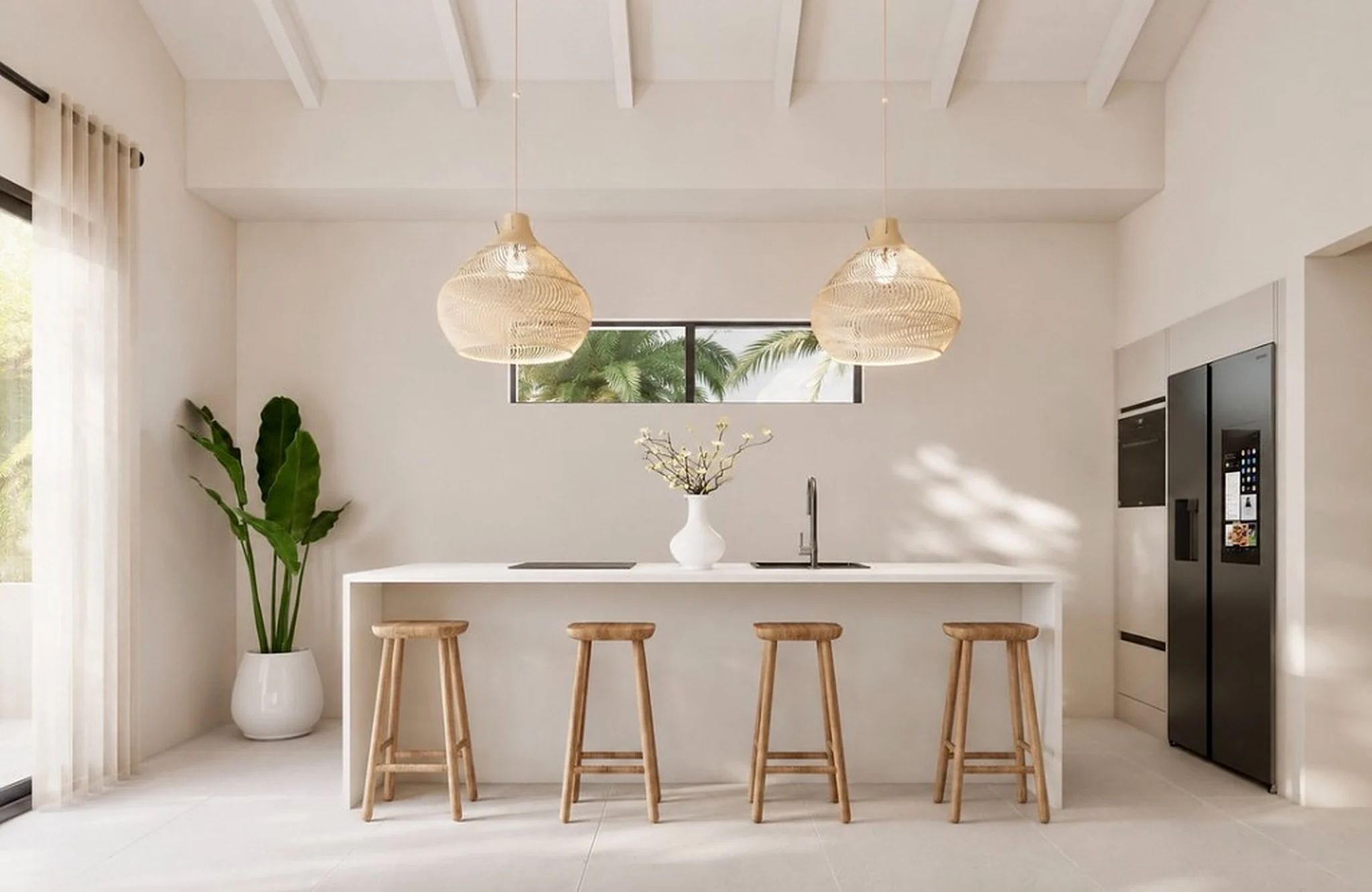 Serenity Residence kitchen with European appliances